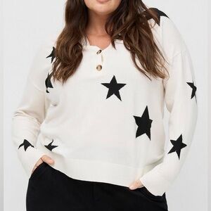 Torrid Luxe Cozy Collared Pullover Sweater